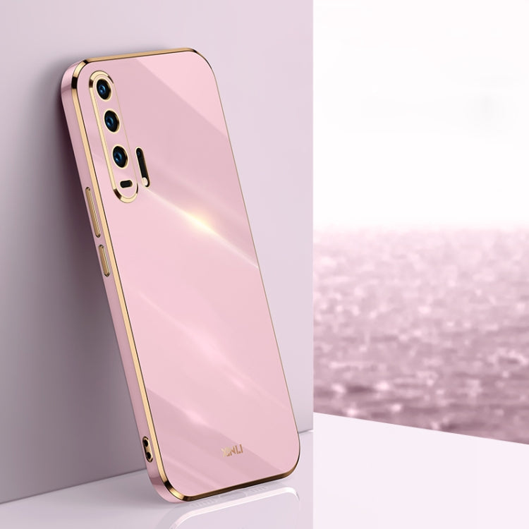 XINLI Straight Edge 6D Electroplate TPU Phone Case, For Huawei P40 Pro, For Honor 20, For Honor 20 Pro