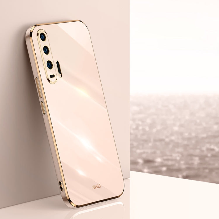 XINLI Straight Edge 6D Electroplate TPU Phone Case, For Huawei P40 Pro, For Honor 20, For Honor 20 Pro