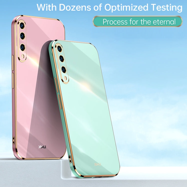 XINLI Straight Edge 6D Electroplate TPU Phone Case, For Honor 20 Lite, For Honor 30, For Honor 30 Pro