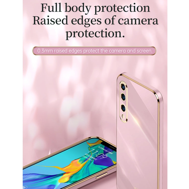 XINLI Straight Edge 6D Electroplate TPU Phone Case, For Honor 20 Lite, For Honor 30, For Honor 30 Pro