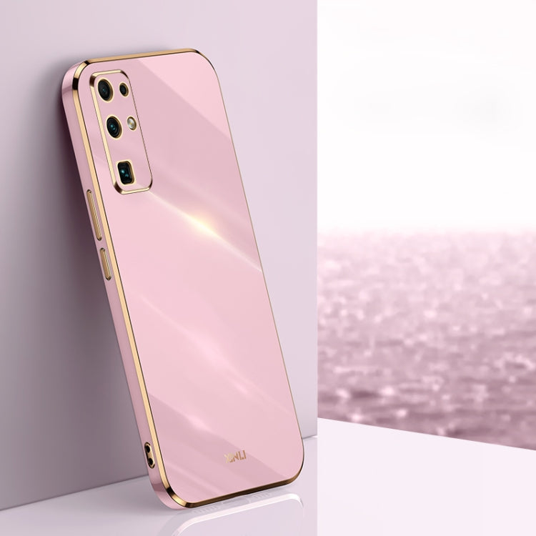 XINLI Straight Edge 6D Electroplate TPU Phone Case, For Honor 20 Lite, For Honor 30, For Honor 30 Pro