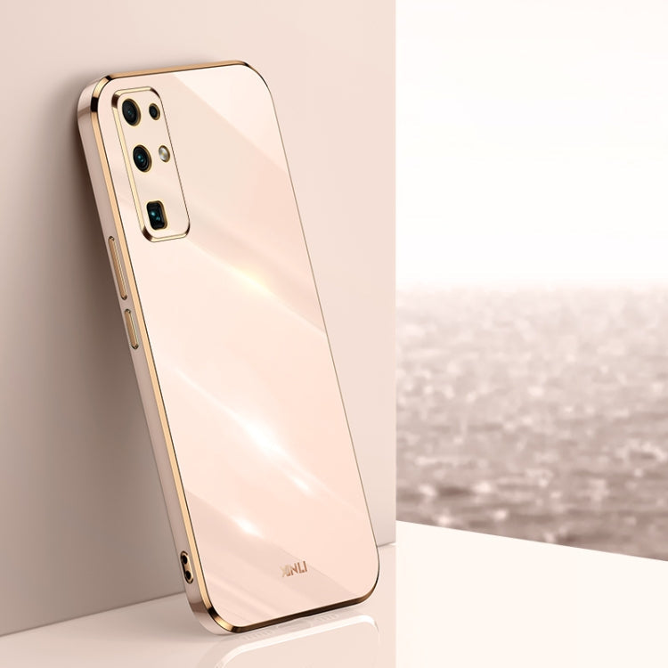 XINLI Straight Edge 6D Electroplate TPU Phone Case, For Honor 20 Lite, For Honor 30, For Honor 30 Pro