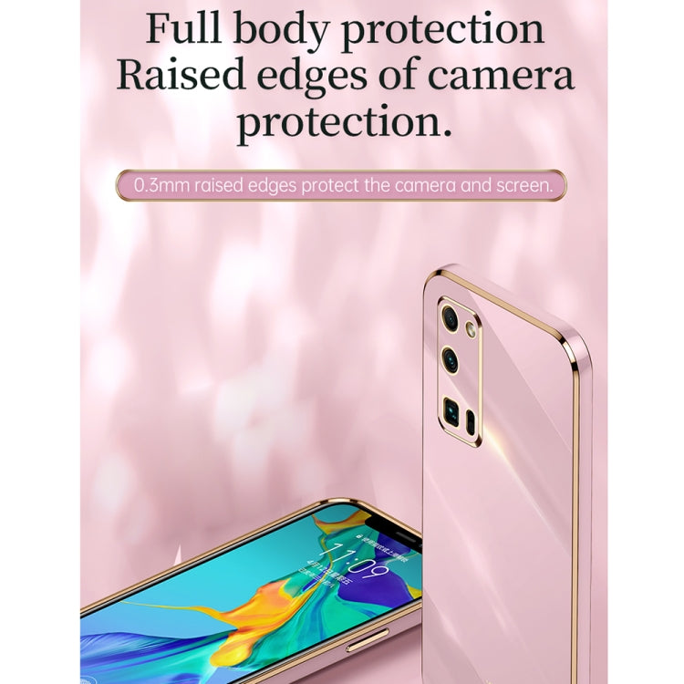 XINLI Straight Edge 6D Electroplate TPU Phone Case, For Honor 30S, For Honor 30 Youth, For Honor 50 Pro