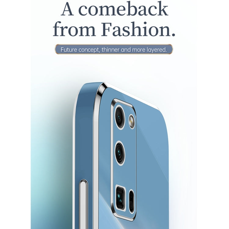 XINLI Straight Edge 6D Electroplate TPU Phone Case, For Honor 30S, For Honor 30 Youth, For Honor 50 Pro