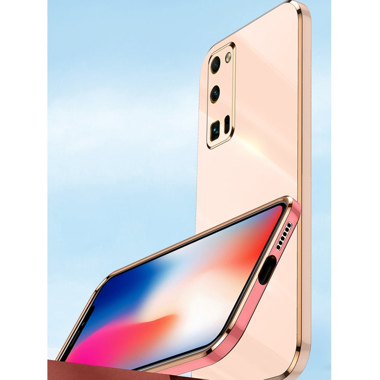 XINLI Straight Edge 6D Electroplate TPU Phone Case, For Honor 30S, For Honor 30 Youth, For Honor 50 Pro