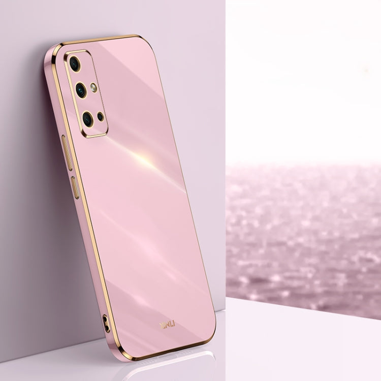 XINLI Straight Edge 6D Electroplate TPU Phone Case, For Honor 30S, For Honor 30 Youth, For Honor 50 Pro