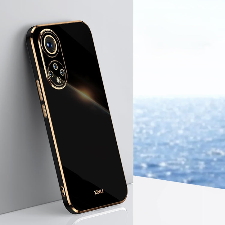 XINLI Straight Edge 6D Electroplate TPU Phone Case, For Honor 30S, For Honor 30 Youth, For Honor 50 Pro