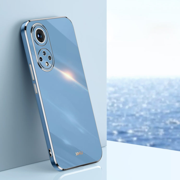 XINLI Straight Edge 6D Electroplate TPU Phone Case, For Honor 30S, For Honor 30 Youth, For Honor 50 Pro