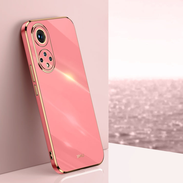 XINLI Straight Edge 6D Electroplate TPU Phone Case, For Honor 30S, For Honor 30 Youth, For Honor 50 Pro