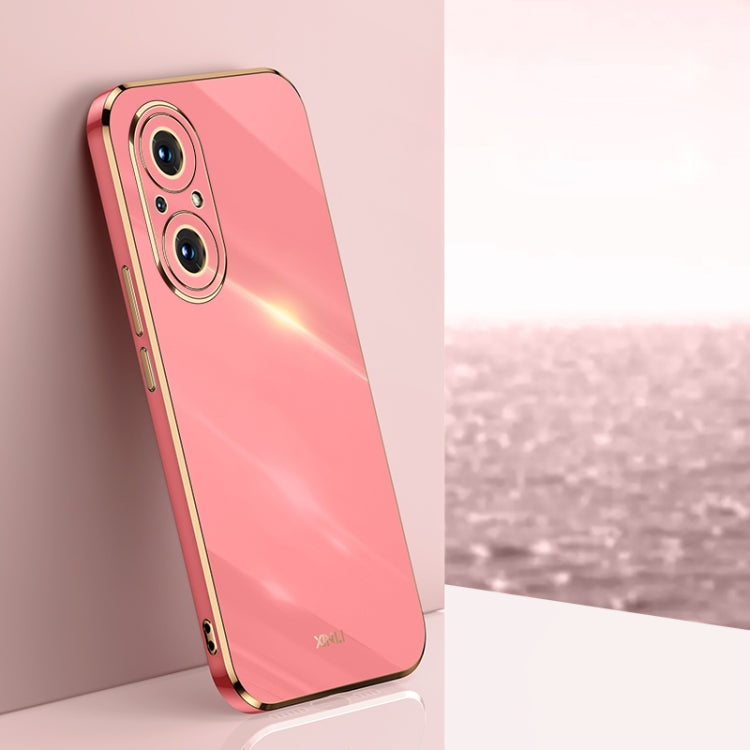 XINLI Straight Edge 6D Electroplate TPU Phone Case, For Honor 50 SE, For Honor Play 3, For Honor Play 5T Youth