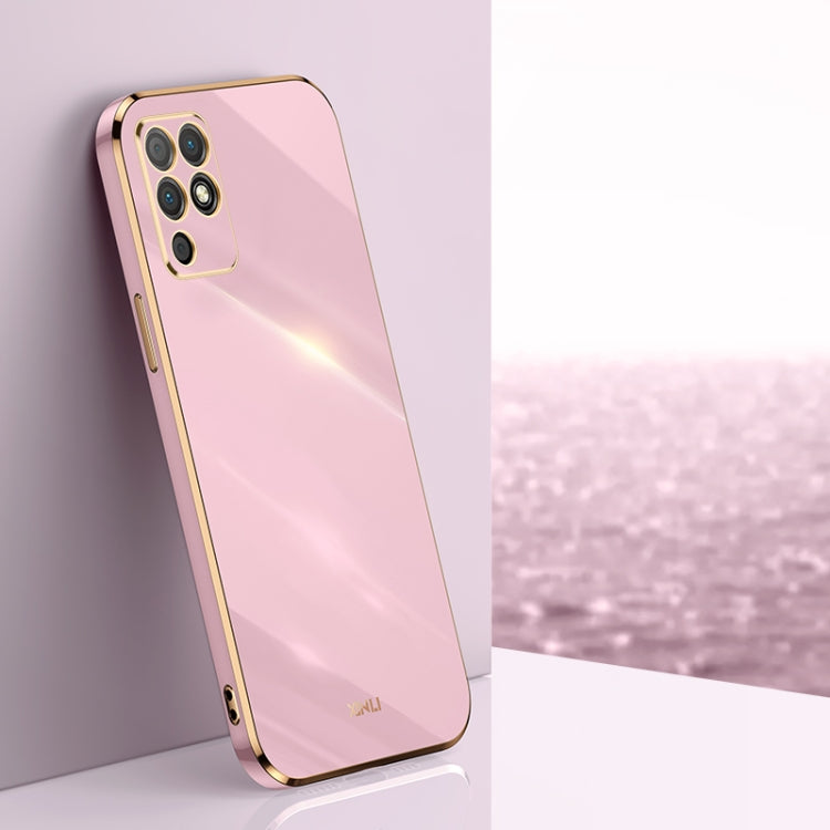 XINLI Straight Edge 6D Electroplate TPU Phone Case, For Honor 50 SE, For Honor Play 3, For Honor Play 5T Youth