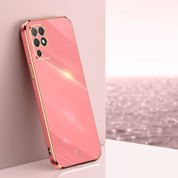 XINLI Straight Edge 6D Electroplate TPU Phone Case, For Honor 50 SE, For Honor Play 3, For Honor Play 5T Youth