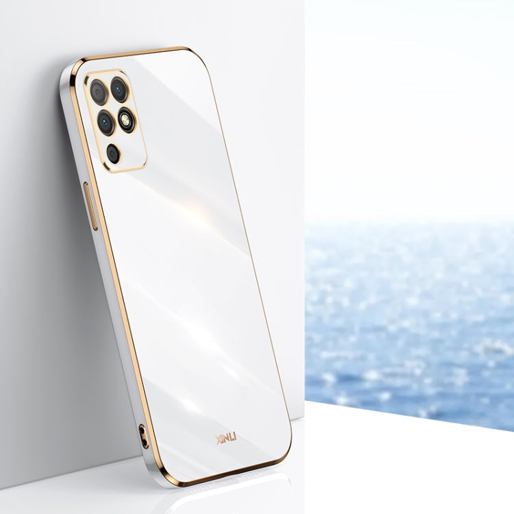 XINLI Straight Edge 6D Electroplate TPU Phone Case, For Honor 50 SE, For Honor Play 3, For Honor Play 5T Youth
