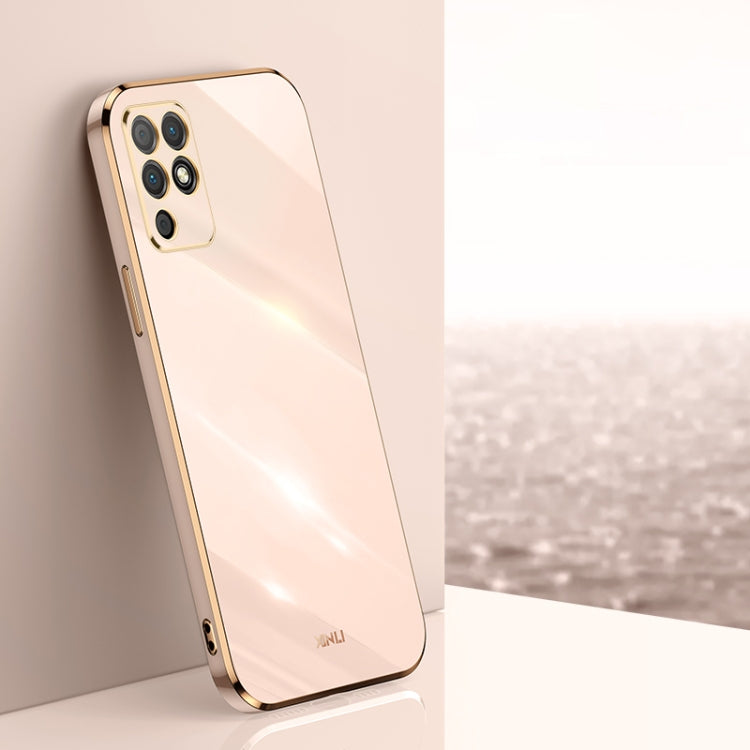XINLI Straight Edge 6D Electroplate TPU Phone Case, For Honor 50 SE, For Honor Play 3, For Honor Play 5T Youth