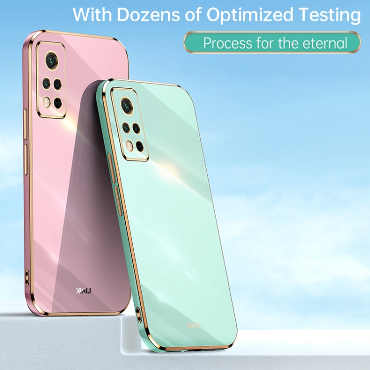 XINLI Straight Edge 6D Electroplate TPU Phone Case, For Honor V40 5G, For Honor X10 5G, For Huawei nova 8 5G, For Honor 50