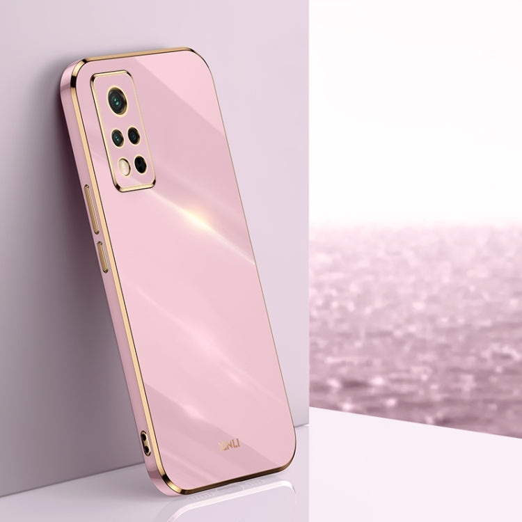 XINLI Straight Edge 6D Electroplate TPU Phone Case, For Honor V40 5G, For Honor X10 5G, For Huawei nova 8 5G, For Honor 50