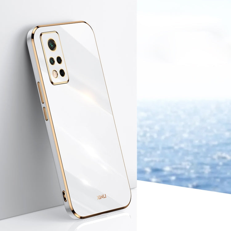XINLI Straight Edge 6D Electroplate TPU Phone Case, For Honor V40 5G, For Honor X10 5G, For Huawei nova 8 5G, For Honor 50