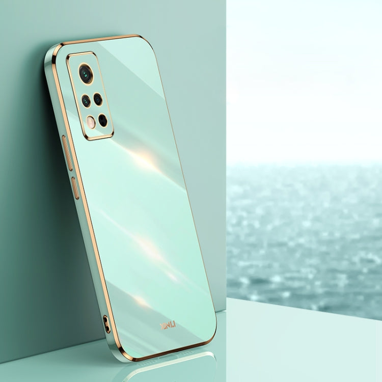 XINLI Straight Edge 6D Electroplate TPU Phone Case, For Honor V40 5G, For Honor X10 5G, For Huawei nova 8 5G, For Honor 50