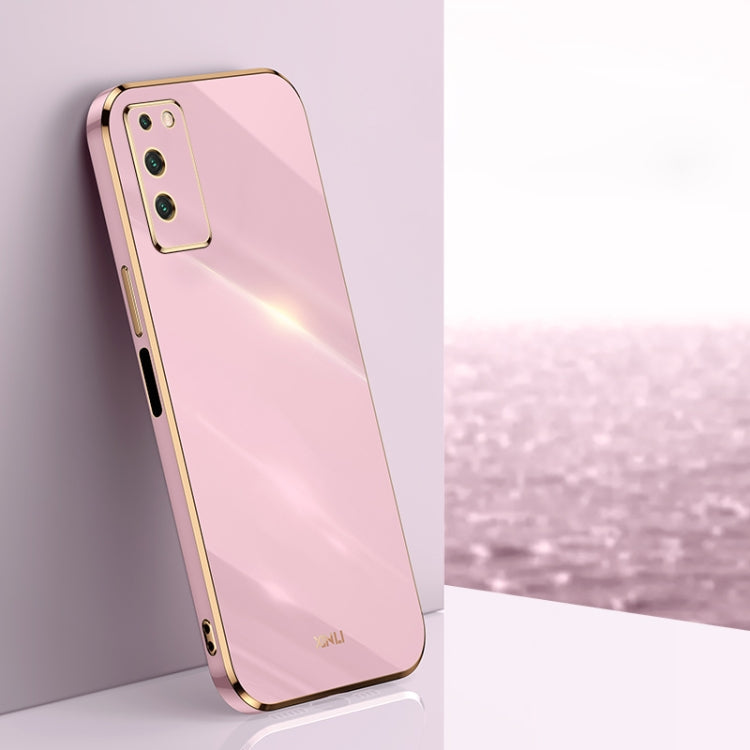 XINLI Straight Edge 6D Electroplate TPU Phone Case, For Honor V40 5G, For Honor X10 5G, For Huawei nova 8 5G, For Honor 50