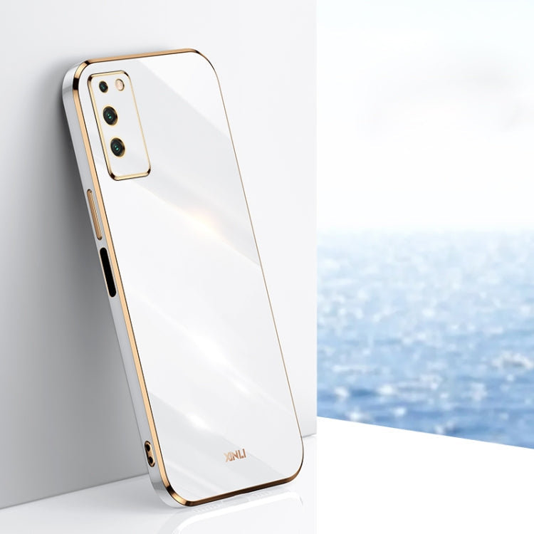XINLI Straight Edge 6D Electroplate TPU Phone Case, For Honor V40 5G, For Honor X10 5G, For Huawei nova 8 5G, For Honor 50