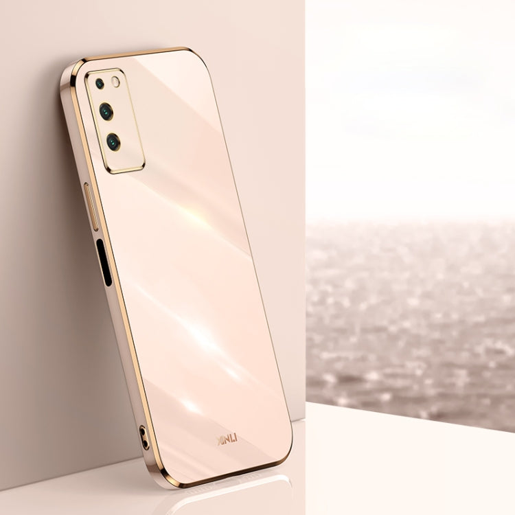 XINLI Straight Edge 6D Electroplate TPU Phone Case, For Honor V40 5G, For Honor X10 5G, For Huawei nova 8 5G, For Honor 50