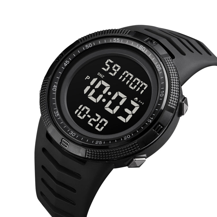 SKMEI 1632 Dual Time Display Luminous Electronic Watch, Support Alarm Clock