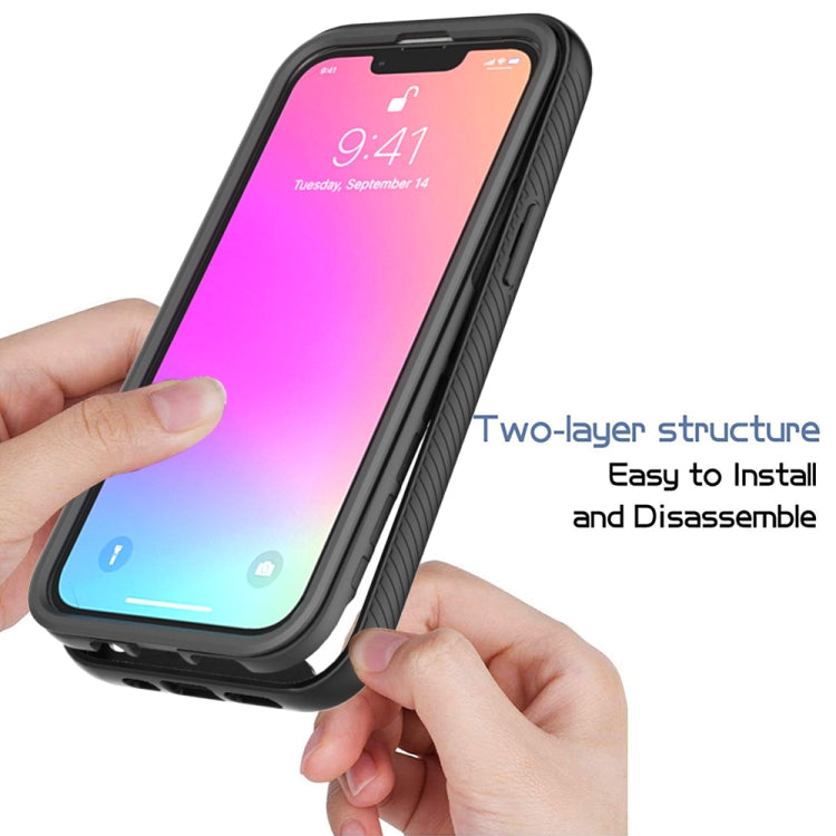 Starry Sky Solid Color Series Shockproof PC + TPU Protective Case, For iPhone 13