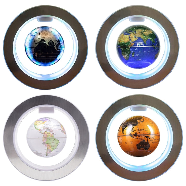 Living Room Desktop Decorations Magnetic Levitation Globe with LED Light, AU Plug, US Plug, EU Plug, UK Plug