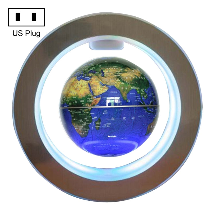 Living Room Desktop Decorations Magnetic Levitation Globe with LED Light, AU Plug, US Plug, EU Plug, UK Plug