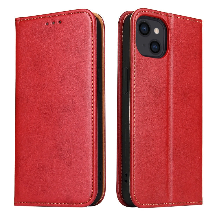 Fierre Shann PU Leather Texture Horizontal Flip Leather Case with Holder & Card Slots & Wallet, For iPhone 13 Pro Max, For iPhone 13 mini, For iPhone 13, For iPhone 13 Pro