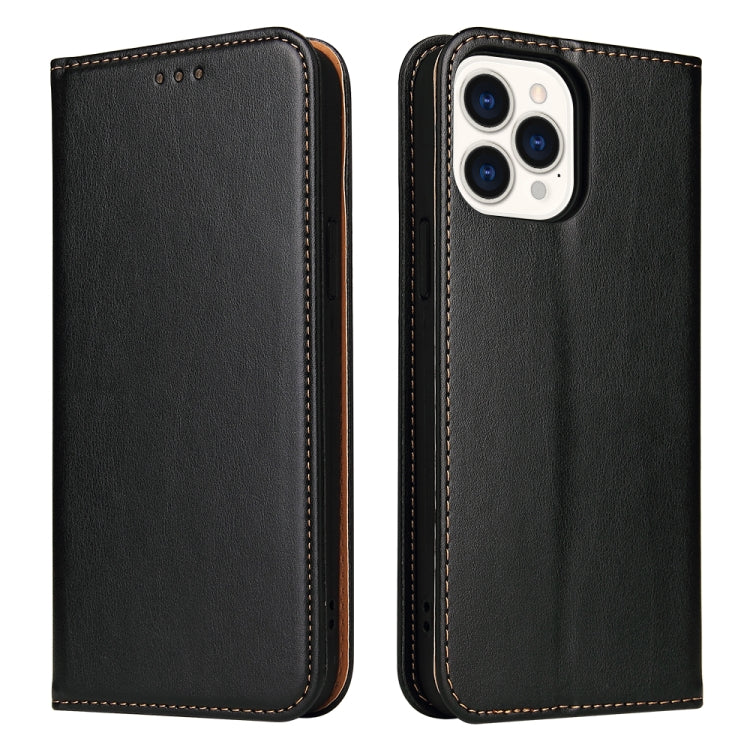 Fierre Shann PU Leather Texture Horizontal Flip Leather Case with Holder & Card Slots & Wallet, For iPhone 13 Pro Max, For iPhone 13 mini, For iPhone 13, For iPhone 13 Pro