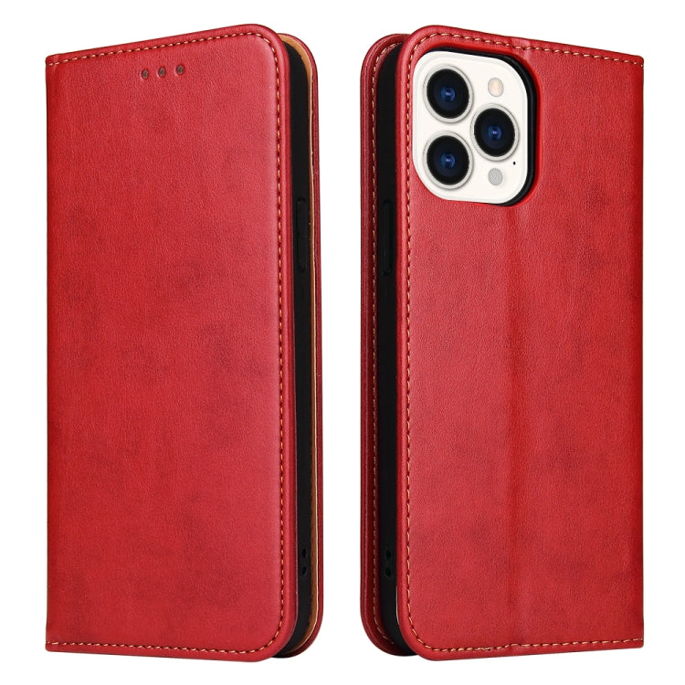 Fierre Shann PU Leather Texture Horizontal Flip Leather Case with Holder & Card Slots & Wallet, For iPhone 13 Pro Max, For iPhone 13 mini, For iPhone 13, For iPhone 13 Pro