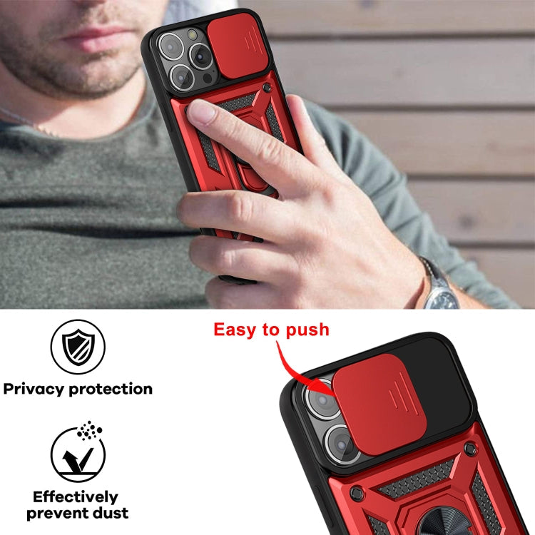 Sliding Camera Cover Design TPU+PC Protective Case, For iPhone 13 mini, For iPhone 13, For iPhone 13 Pro