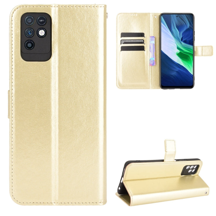 Crazy Horse Texture Horizontal Flip Leather Case with Holder & Card Slots & Lanyard, For T-Mobile REVVL V+ 5G, For vivo V21E 5G, For Infinix Hot 10s X689, For Infinix Note 10 Pro, For Infinix Note 10, For Blackview A100