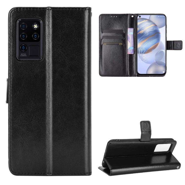 Crazy Horse Texture Horizontal Flip Leather Case with Holder & Card Slots & Lanyard, For Oukitel C21 Pro, For Oukitel C21, For Umidigi Power 5, For ZTE Blade A51, For ZTE Blade A71
