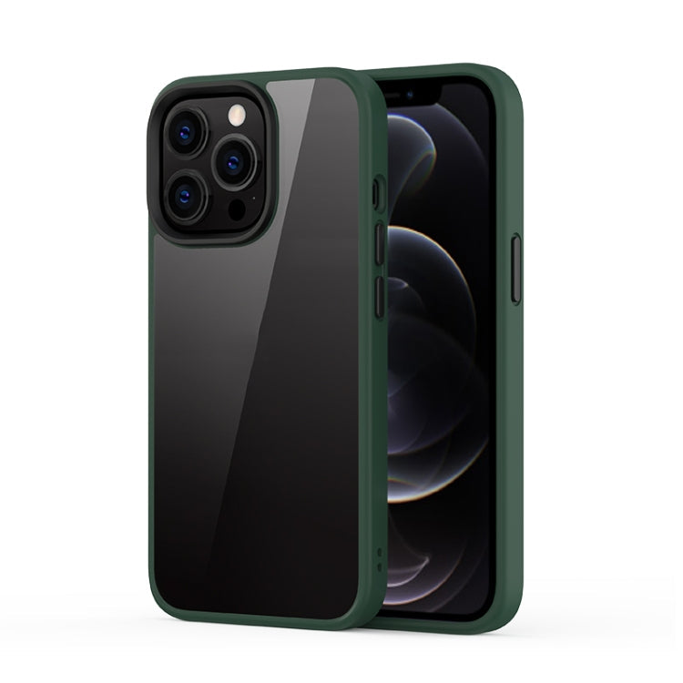 Ming Shield Hybrid Frosted Transparent PC + TPU Scratchproof Shockproof Case, For iPhone 13 mini, For iPhone 13, For iPhone 13 Pro