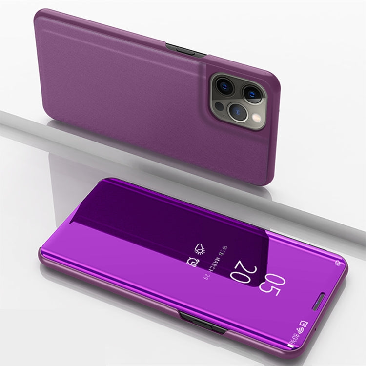 Plated Mirror Horizontal Flip Leather Case with Holder, For iPhone 13, For iPhone 13 Pro, For iPhone 13 Pro Max, For OnePlus Nord 2 5G, For OnePlus N200 5G