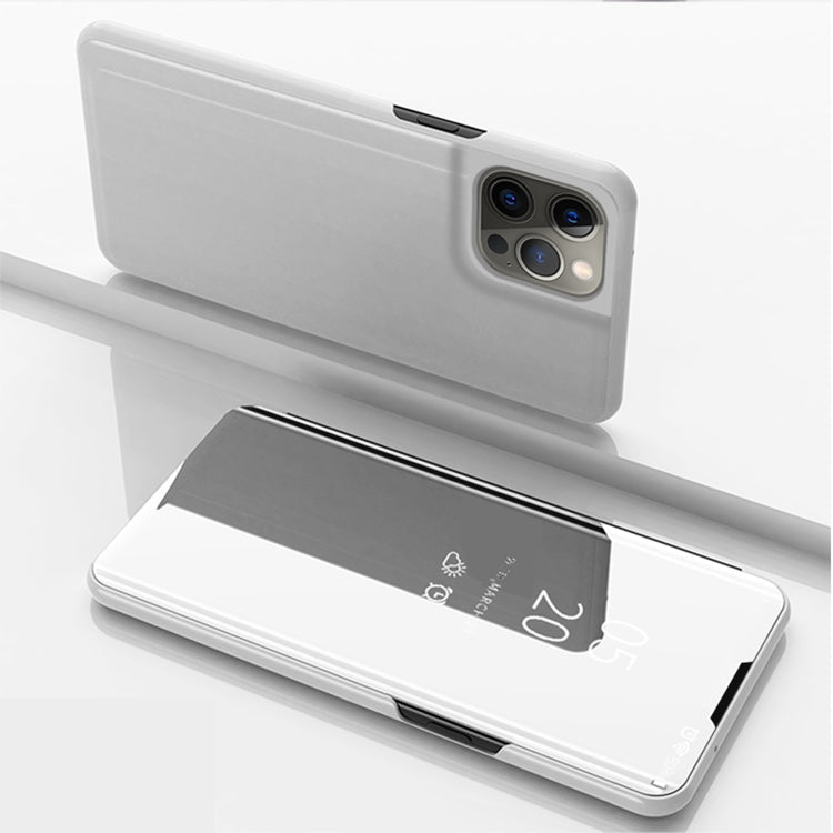 Plated Mirror Horizontal Flip Leather Case with Holder, For iPhone 13, For iPhone 13 Pro, For iPhone 13 Pro Max, For OnePlus Nord 2 5G, For OnePlus N200 5G