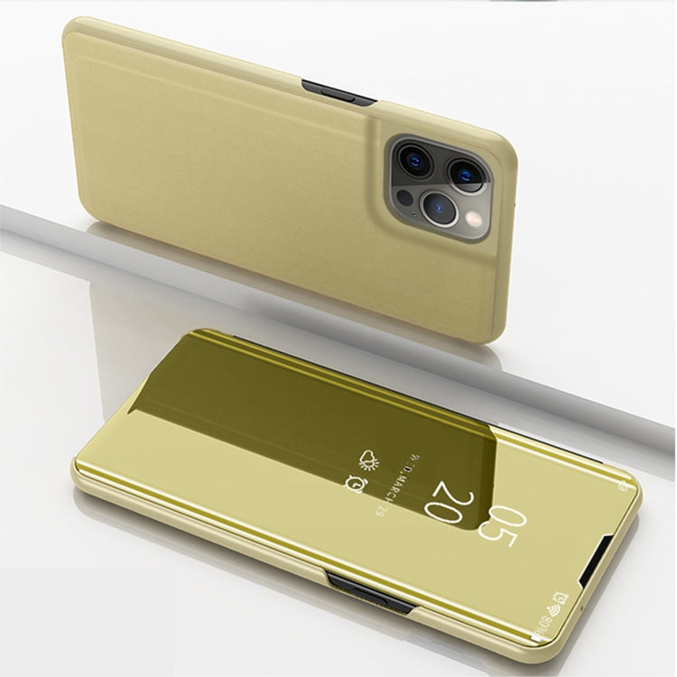 Plated Mirror Horizontal Flip Leather Case with Holder, For iPhone 13, For iPhone 13 Pro, For iPhone 13 Pro Max, For OnePlus Nord 2 5G, For OnePlus N200 5G