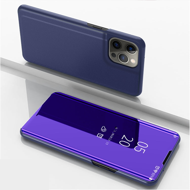 Plated Mirror Horizontal Flip Leather Case with Holder, For iPhone 13, For iPhone 13 Pro, For iPhone 13 Pro Max, For OnePlus Nord 2 5G, For OnePlus N200 5G