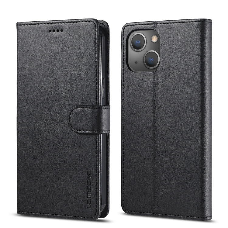 LC.IMEEKE Calf Texture Horizontal Flip Leather Case with Holder & Card Slots & Wallet, For iPhone 13 mini, For iPhone 13, For iPhone 13 Pro, For iPhone 13 Pro Max