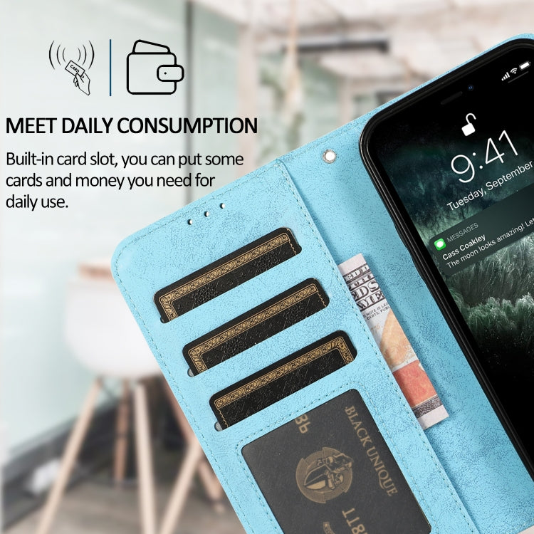 Retro 2 in 1 Detachable Horizontal Flip Leather Case with Card Slots & Wallet, For iPhone 13, For  iPhone 13 Mini, For iPhone 13 Pro, For iPhone 13 Pro Max