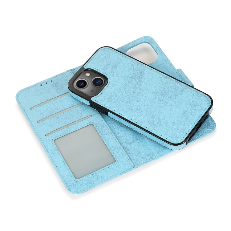 Retro 2 in 1 Detachable Horizontal Flip Leather Case with Card Slots & Wallet, For iPhone 13, For  iPhone 13 Mini, For iPhone 13 Pro, For iPhone 13 Pro Max