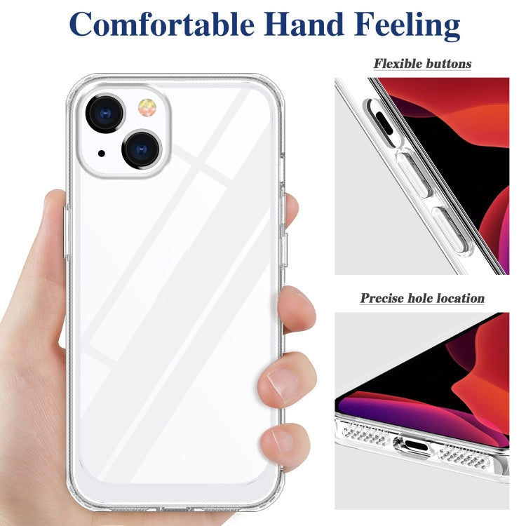 Crystal Clear Shockproof PC + TPU Protective Case, For iPhone 13 mini, For iPhone 13, For iPhone 13 Pro, For iPhone 13 Pro Max, For iPhone 12 Pro, For iPhone 12 Pro Max, For iPhone 8 Plus / 7 Plus, For iPhone XS Max
