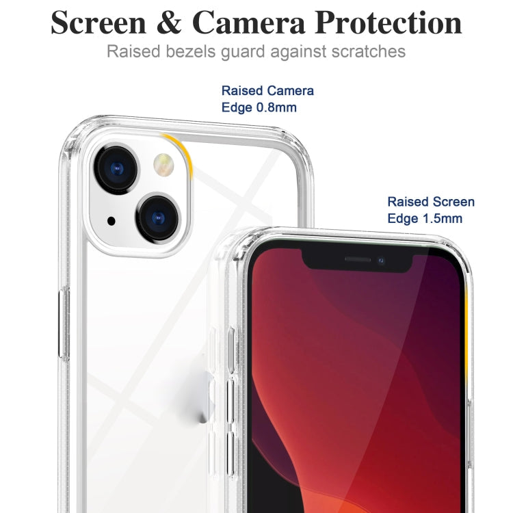 Crystal Clear Shockproof PC + TPU Protective Case, For iPhone 13 mini, For iPhone 13, For iPhone 13 Pro, For iPhone 13 Pro Max, For iPhone 12 Pro, For iPhone 12 Pro Max, For iPhone 8 Plus / 7 Plus, For iPhone XS Max