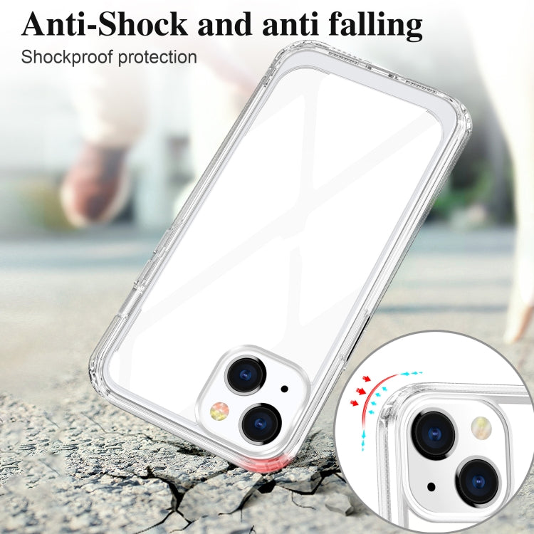 Crystal Clear Shockproof PC + TPU Protective Case, For iPhone 13 mini, For iPhone 13, For iPhone 13 Pro, For iPhone 13 Pro Max, For iPhone 12 Pro, For iPhone 12 Pro Max, For iPhone 8 Plus / 7 Plus, For iPhone XS Max
