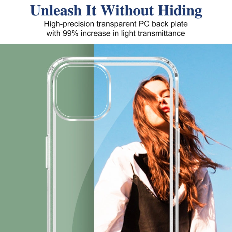 Crystal Clear Shockproof PC + TPU Protective Case, For iPhone 13 mini, For iPhone 13, For iPhone 13 Pro, For iPhone 13 Pro Max, For iPhone 12 Pro, For iPhone 12 Pro Max, For iPhone 8 Plus / 7 Plus, For iPhone XS Max