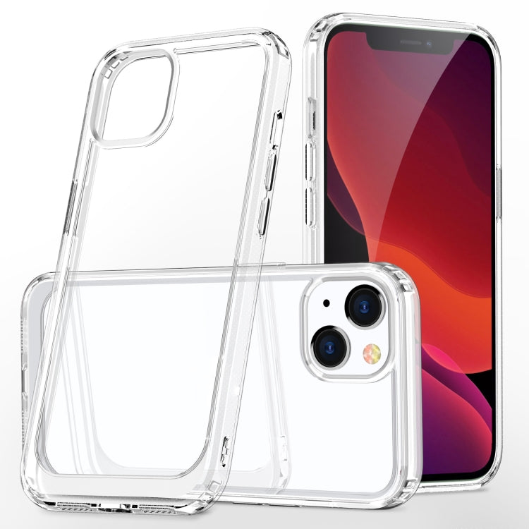 Crystal Clear Shockproof PC + TPU Protective Case, For iPhone 13 mini, For iPhone 13, For iPhone 13 Pro, For iPhone 13 Pro Max, For iPhone 12 Pro, For iPhone 12 Pro Max, For iPhone 8 Plus / 7 Plus, For iPhone XS Max