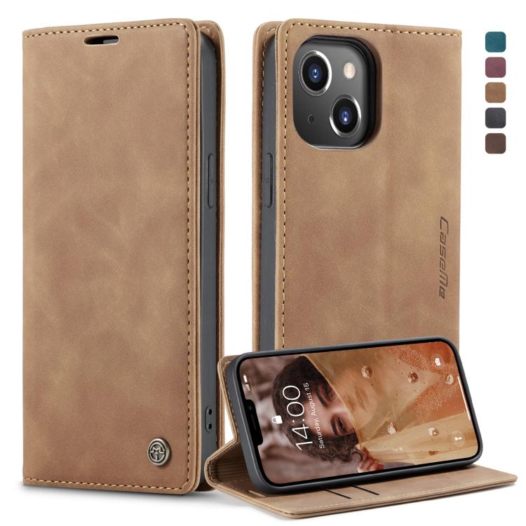 CaseMe-013 Multifunctional Retro Frosted Horizontal Flip Leather Case with Card Slot & Holder & Wallet, For iPhone 13 mini, For iPhone 13, For iPhone 13 Pro, For iPhone 13 Pro Max