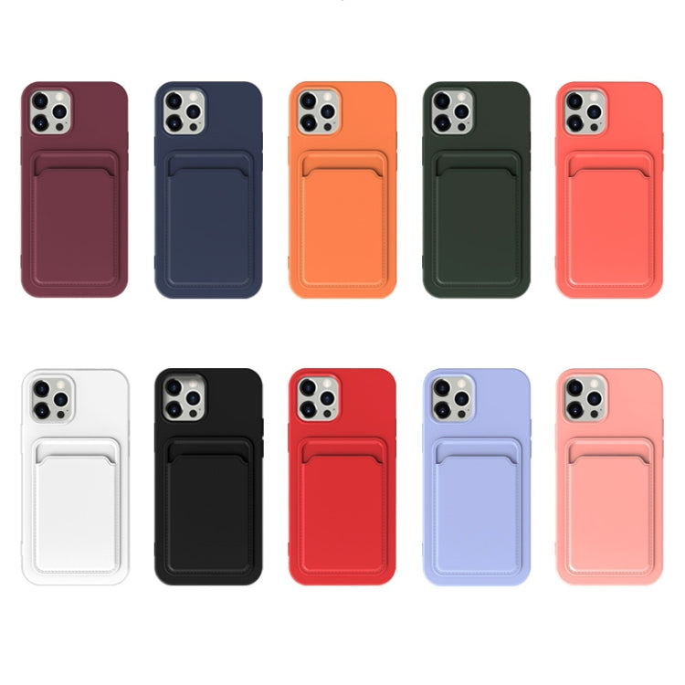 TPU + Flannel Lining Shockproof Case with Card Slots, For iPhone 13 Pro, For iPhone 13 mini, For iPhone 13